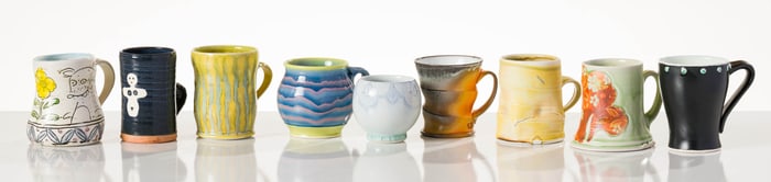 Various Artists (9) Collection of Cups & Mugs