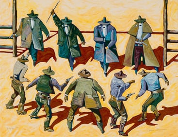 Thom Ross Gunfight at the O.K. Corral, 2015
