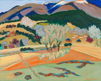 Alyce Frank Early Spring in Arroyo Hondo
