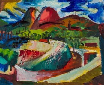 Beulah Stevenson Where Shrine Is, 1950