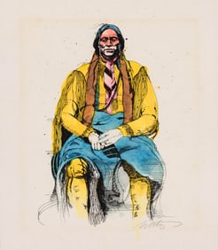 John Nieto Seated Figure