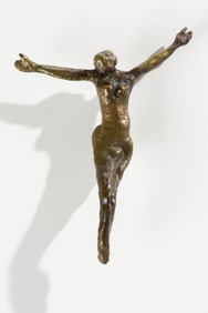 Fritz Scholder Crucified Woman, 1977