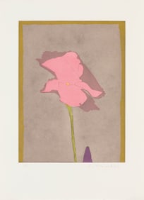Fritz Scholder Flower at Giverny II, 1982