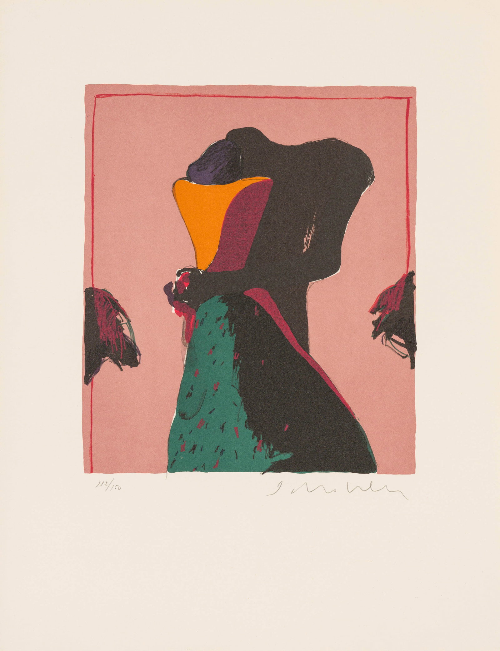 Fritz Scholder Monster Love - Dream C, 1982 (1 of 1)