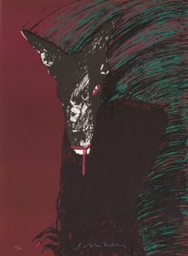 Fritz Scholder Portrait of a Werewolf, 1982
