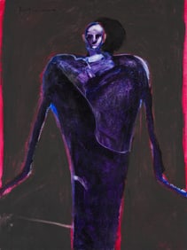Fritz Scholder Dark Shaman, 1987
