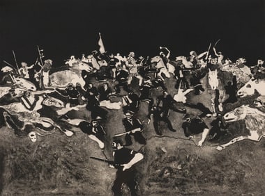 Fritz Scholder American Landscape (Second State) (T: 76-632a), 1976