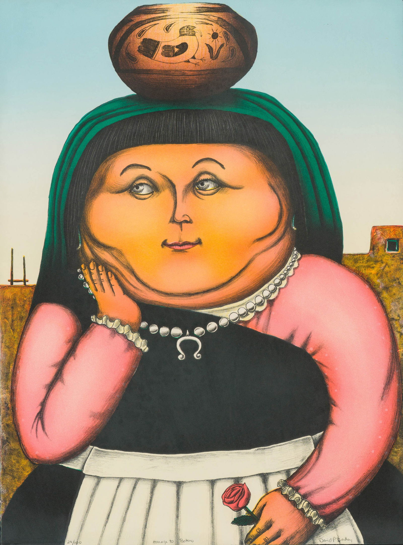 David Paul Bradley Homage to Botero, 1984 (1 of 2)