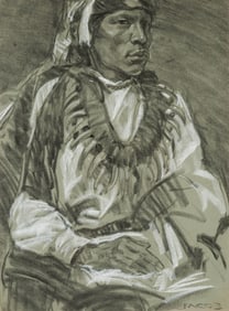 Ned Jacob Osage Warrior, 1963-4