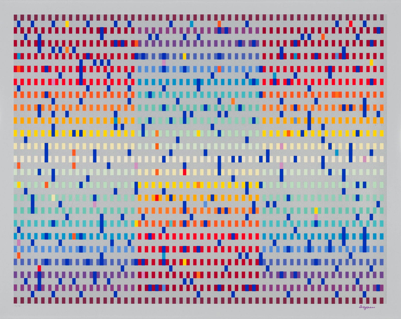 Yaacov Agam Shalom (Silver) (1 of 2)