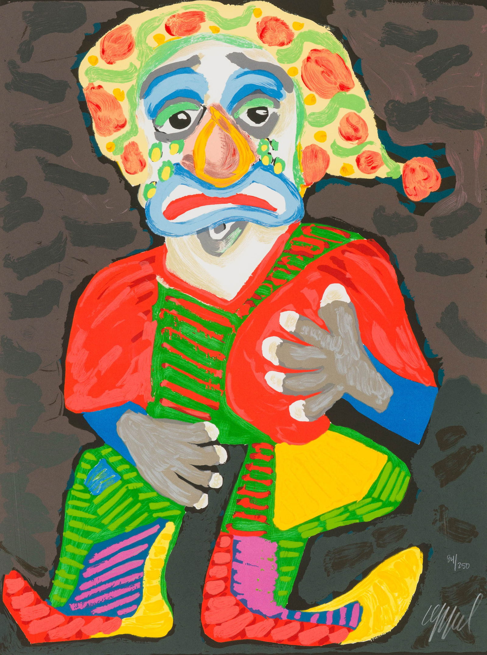 Karel Appel Pagliacci, Metropolitan Opera Association Fine Art II, 1984 (1 of 2)