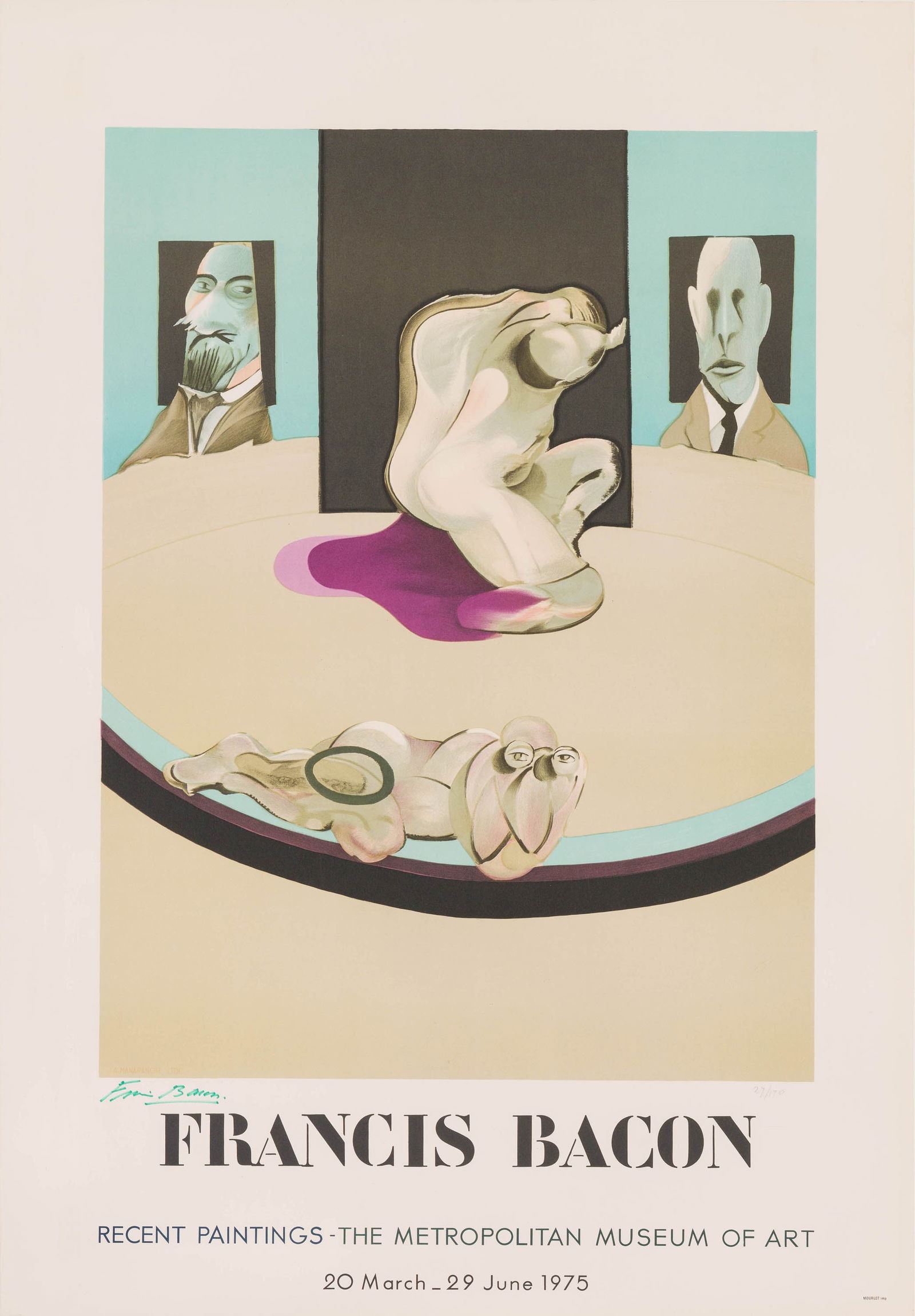 Francis Bacon Metropolitan Museum of Art (S. 11), 1975 (1 of 2)