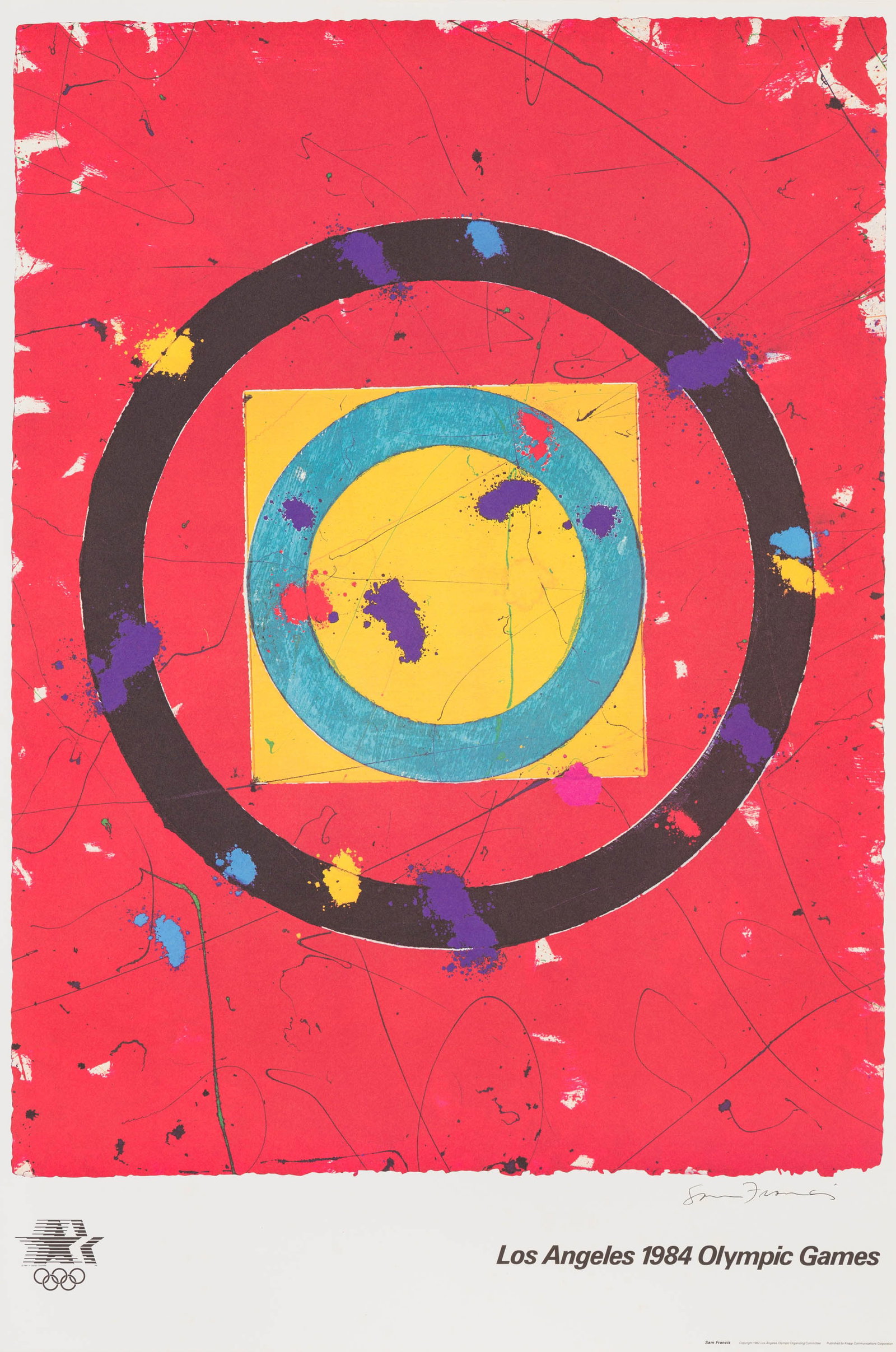 Various Artists Games of the XXIII Olympiad, Los Angeles 1984 Portfolio, 1983-4: Various Artists Games of the XXIII Olympiad, Los Angeles 1984 Portfolio, 1983-4 (15) Offest lithographs on Parsons Diploma Parchment in linen portfolio case ed. of 750 37.75 x 25.5 x 1.5 (in) (14) sig