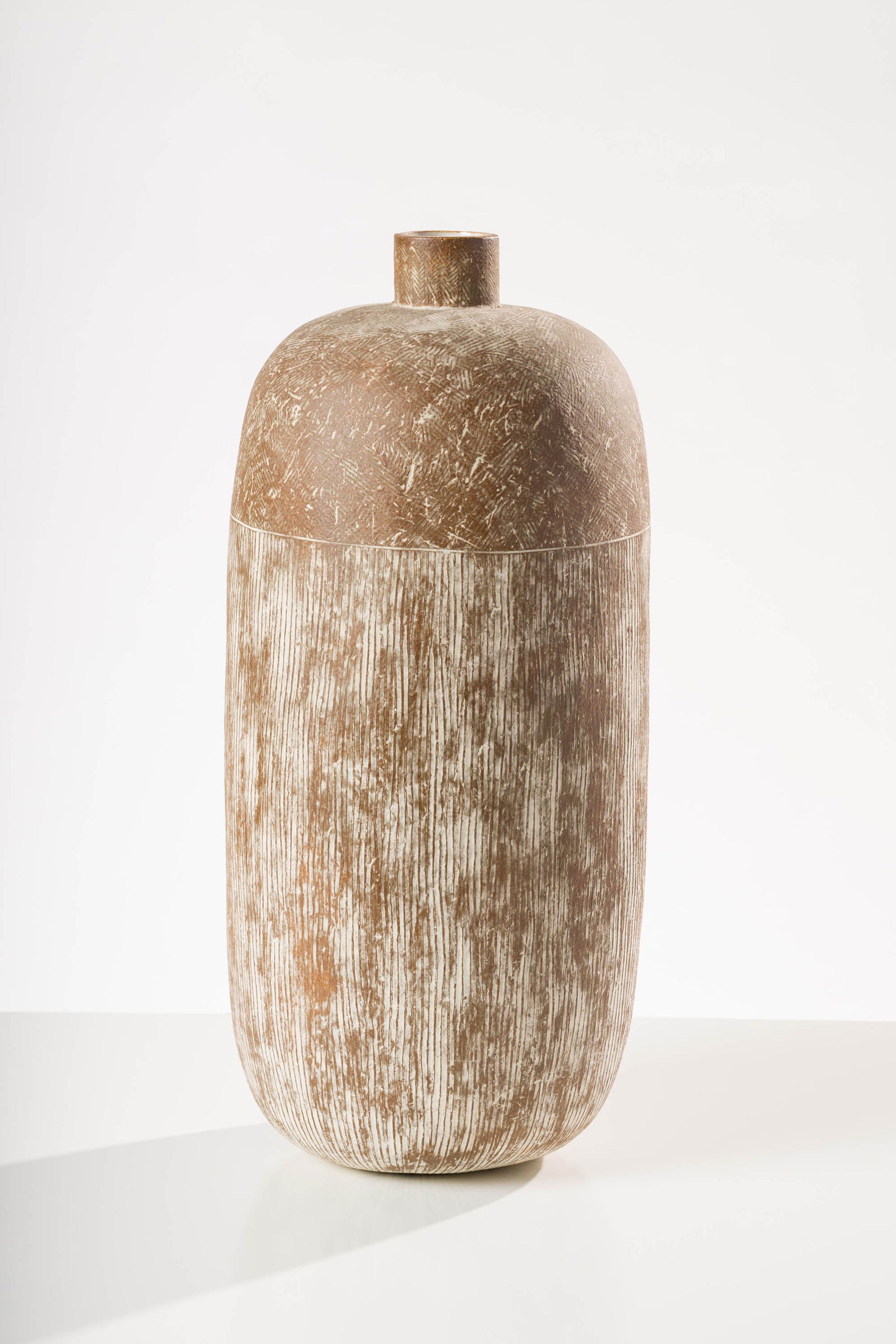 Claude Conover Pakte: Claude Conover (American, 1907-1994) Pakte Stoneware 23.75 x 11 x 11 (in) Signed in marker Claude Conover, bottom $8,000 - $12,000 Titled, bottom. Lot includes original inner tube with title and a
