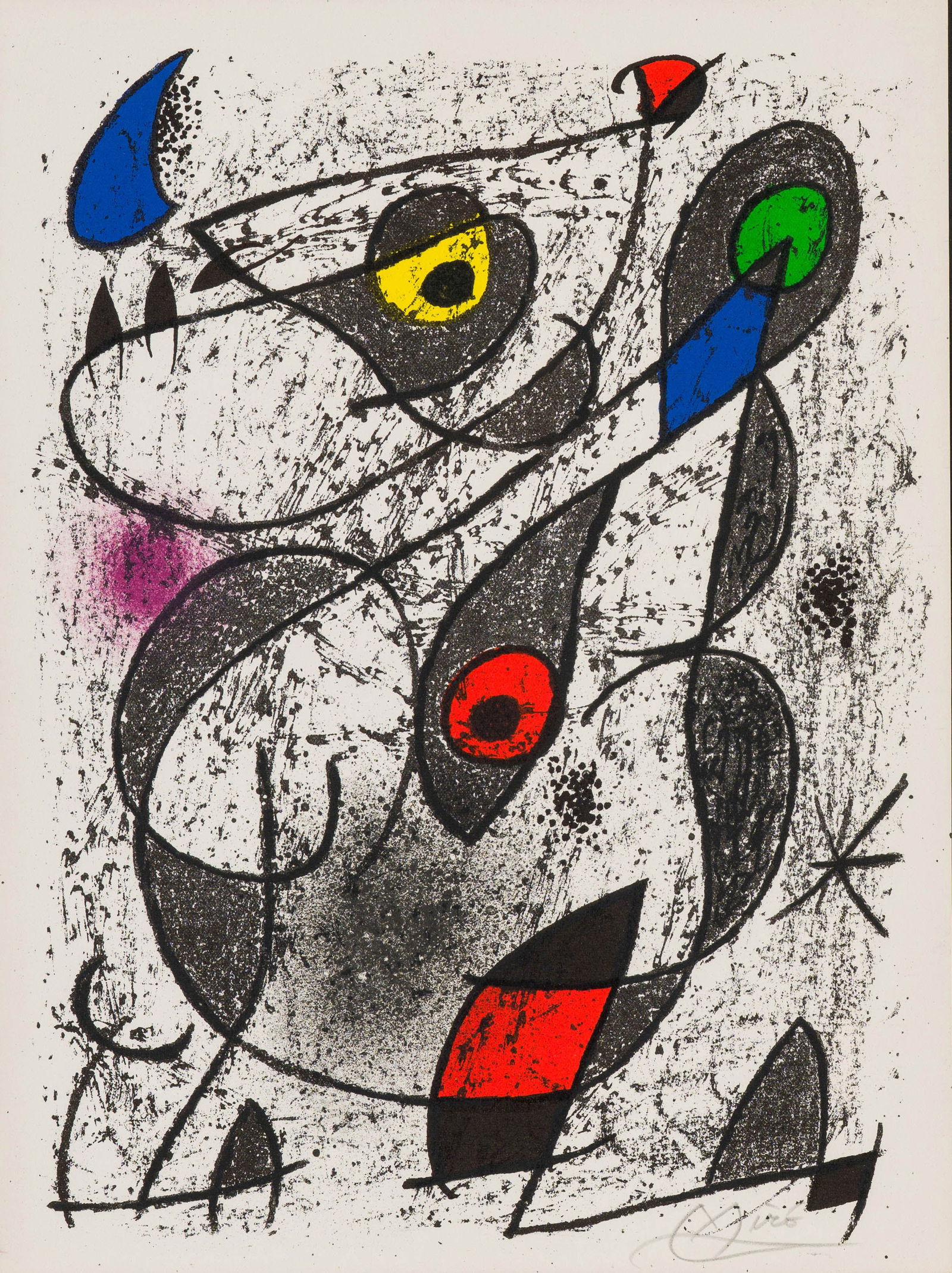 Joan Miro Miro a l?Encre II (M. 838; C. 161), 1972 (1 of 2)