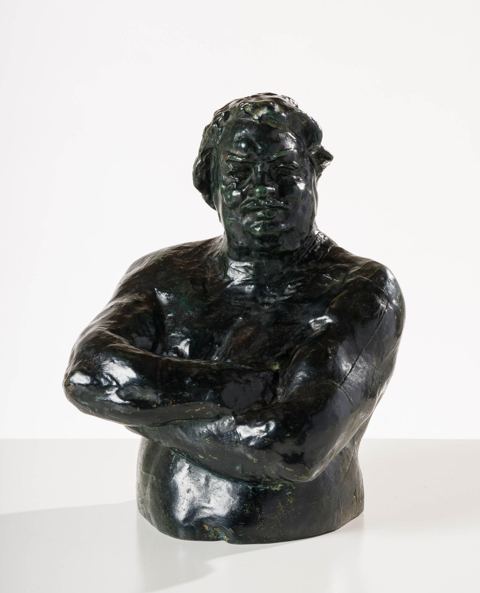 Auguste Rodin Balzac, etude type C (torse), reduction, c. 1925-6 (1 of 7)