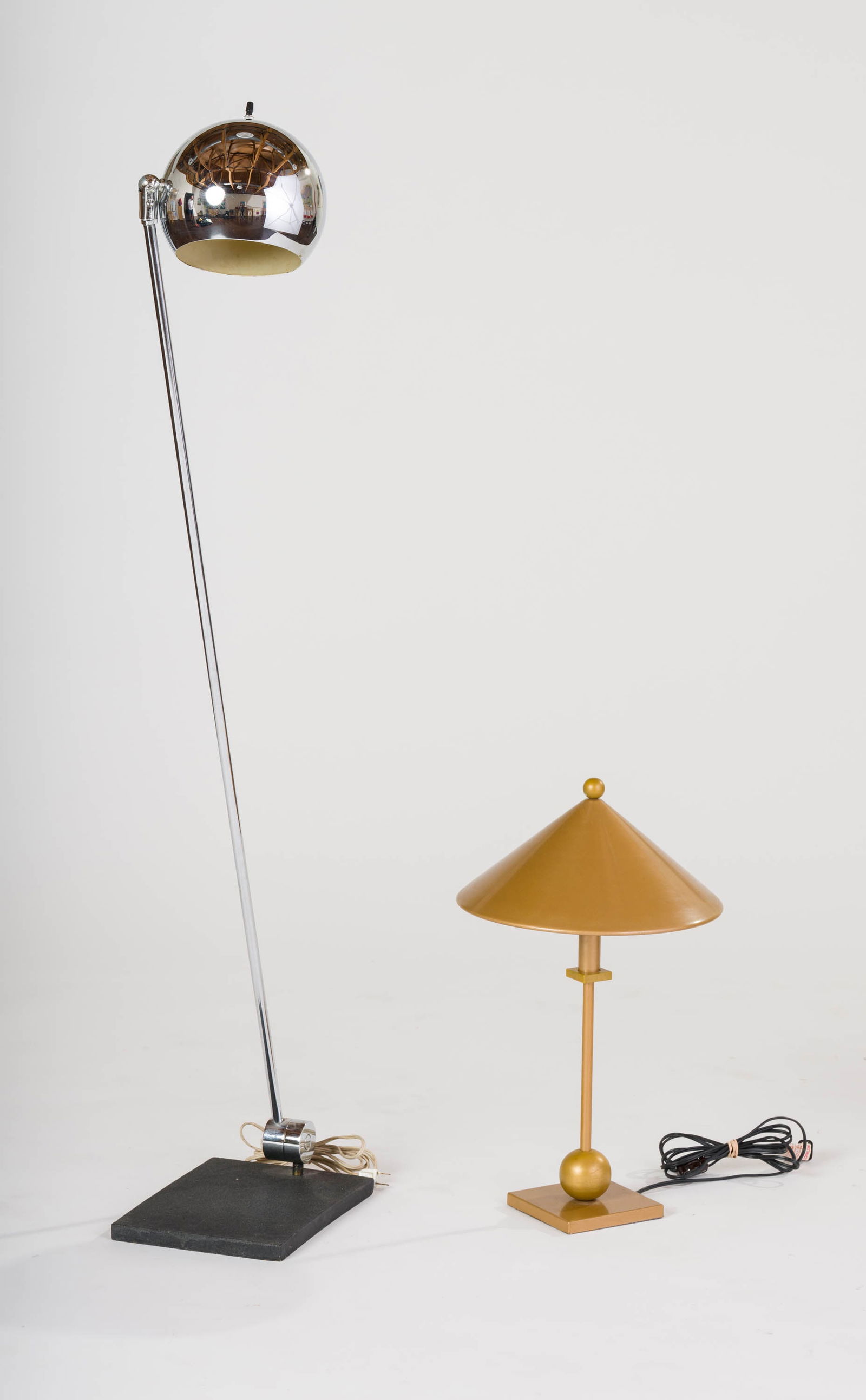 Robert Sonneman (2) Lamps for Kovacs, designed 1967 & 1990 (1 of 2)