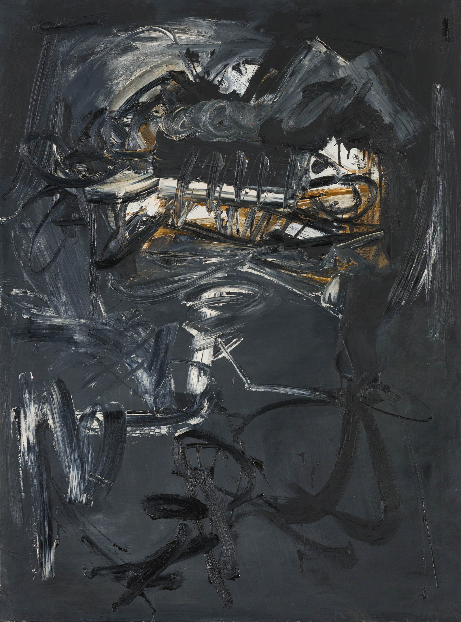 Antonio Saura Vara, 1959: Antonio Saura (Spanish, 1930-1998) Vara, 1959 Oil on canvas 51.25 x 38.25 (in) 61.75 x 48.75 x 4 (in) framed Signed and dated Saura 59, upper right $100,000 - $200,000 Signed, titled, dated, and locat