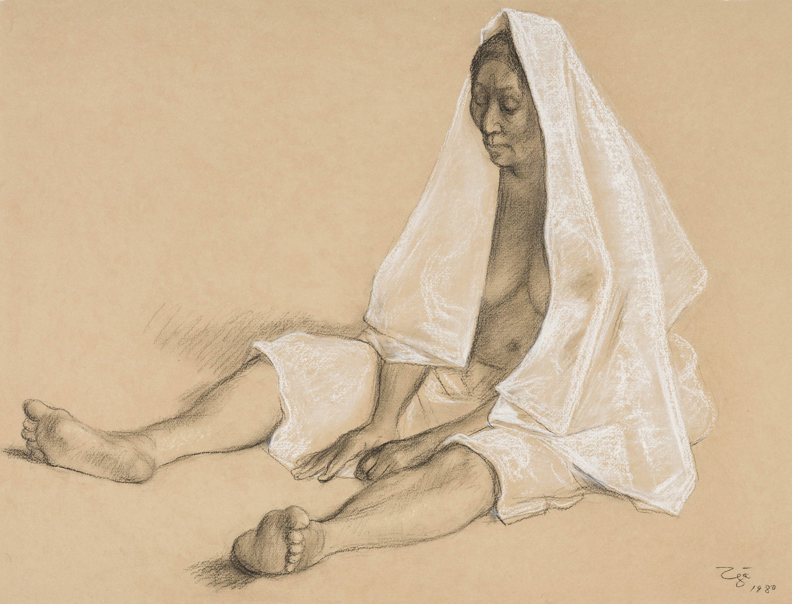 Francisco Zuniga Mujeres Descansando, 1980: Francisco Zuniga (Mexican, 1912-1998) Mujeres Descansando, 1980 Charcoal and pastel on paper 20 x 26 (in) Signed and dated Zuniga 1980, lower right $2,000 - $4,000 Literature: Illustrated and document