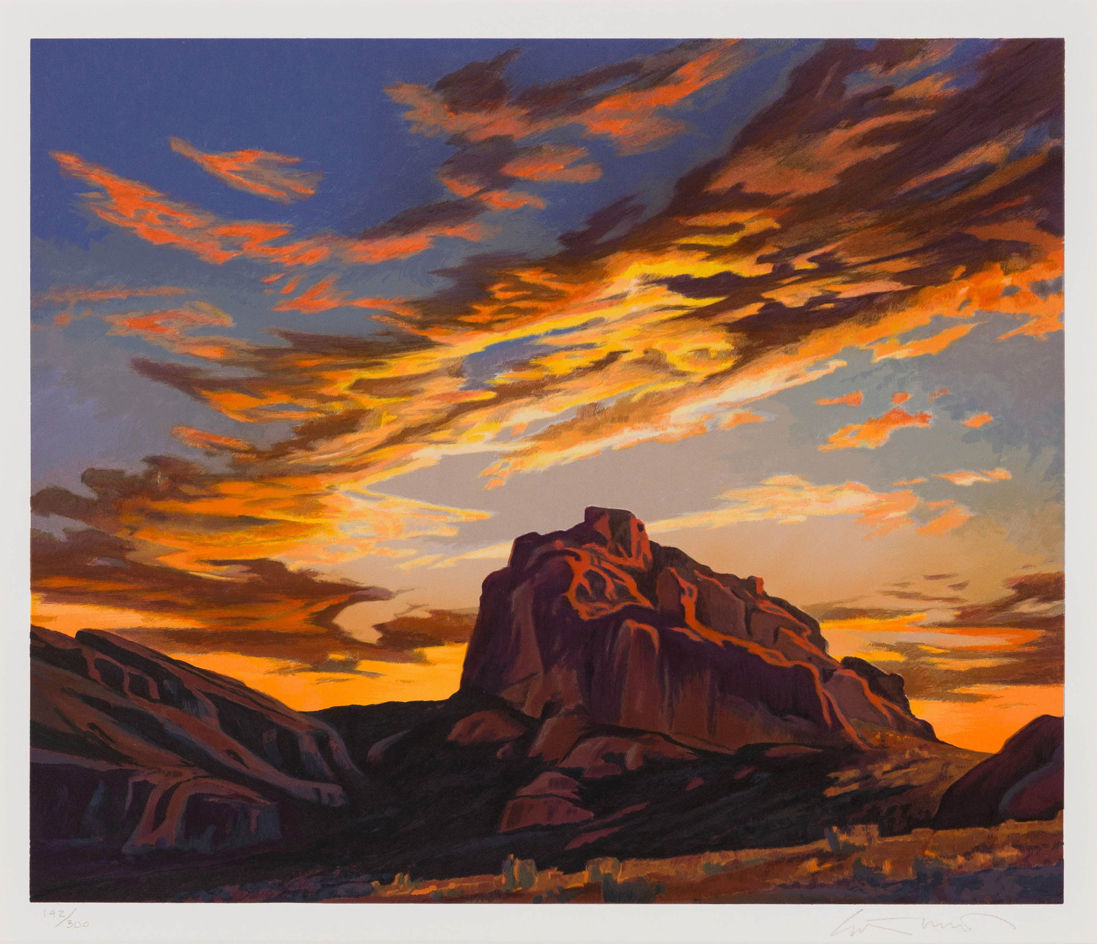Ed Mell Camelback Evening, 2004 (1 of 2)