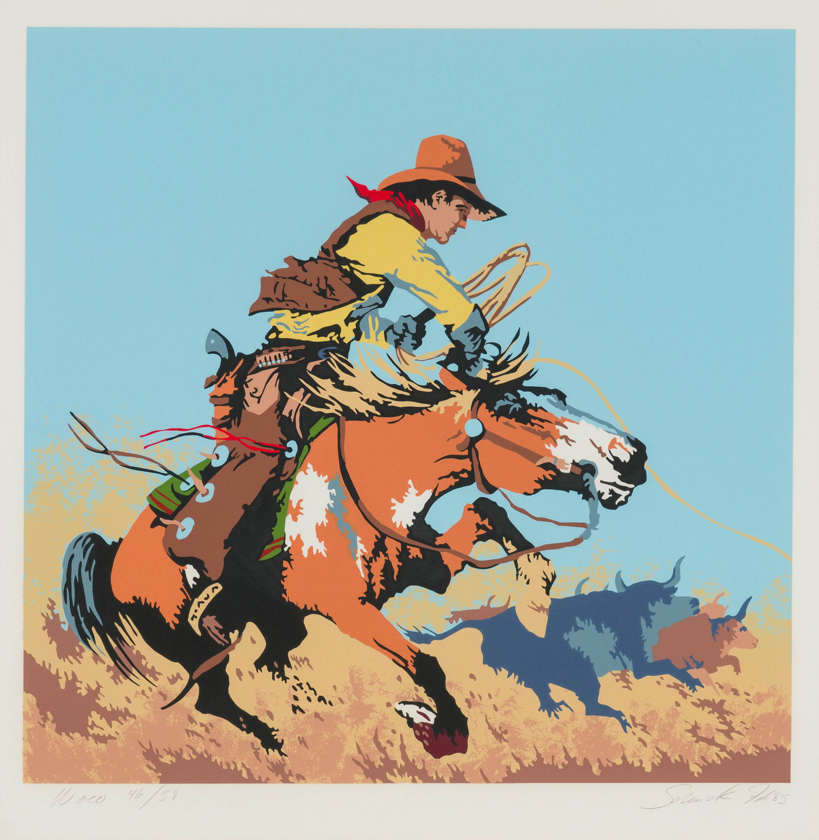 Bill Schenck Waco, 1985 (1 of 2)