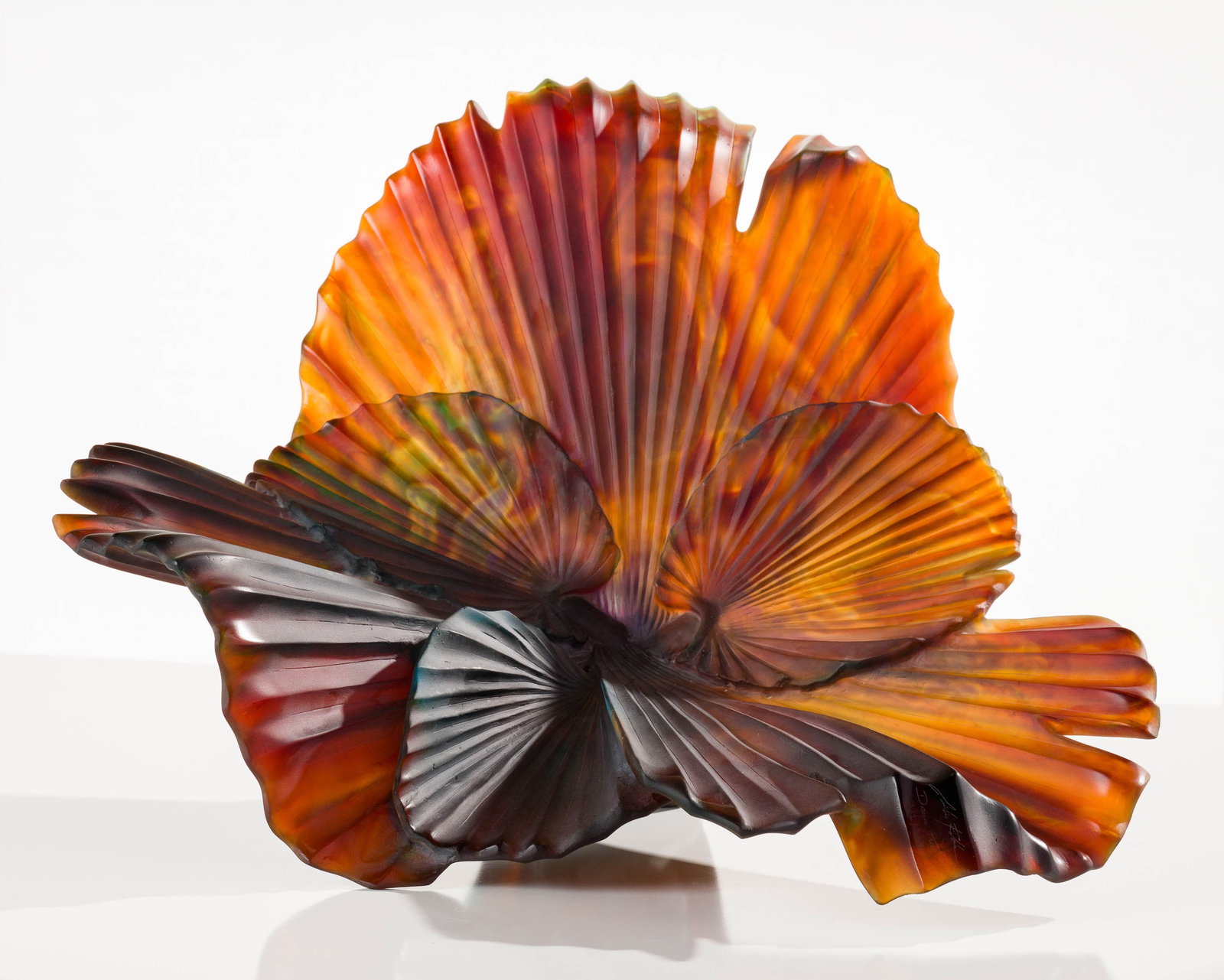 Emilio Robba Magnum Palm Centerpiece for Daum (03684) (1 of 3)