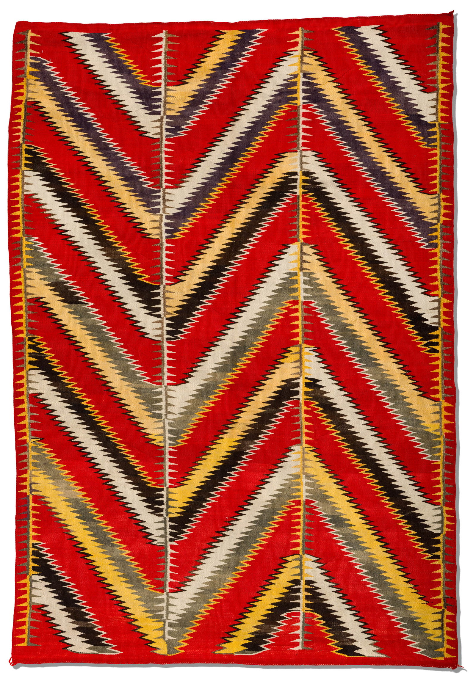 Unknown Artist Navajo Transitional Eye Dazzler Blanket, c. 1885 (1 of 1)