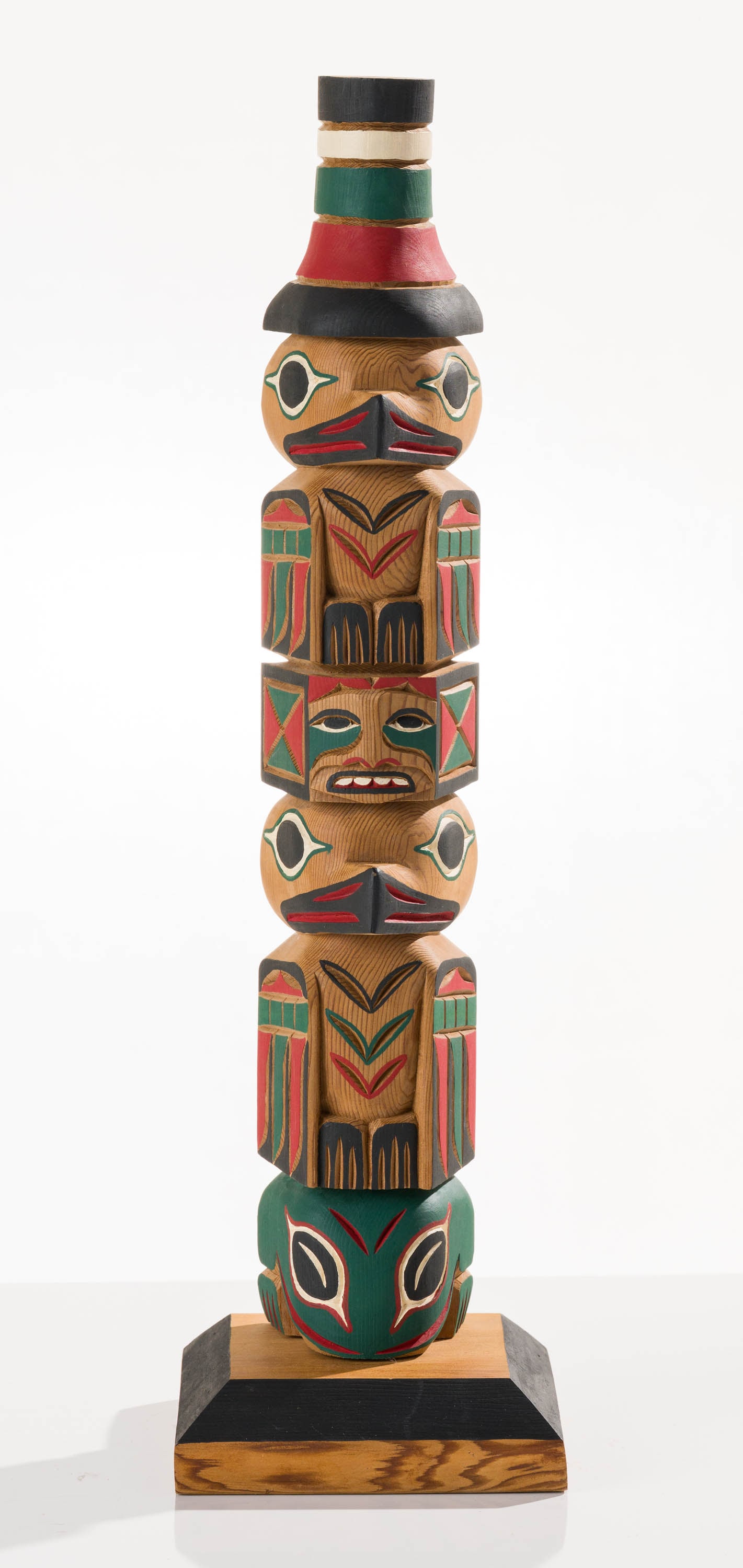 Larry Rudick Chief Shakes Raven Totem (1 of 3)