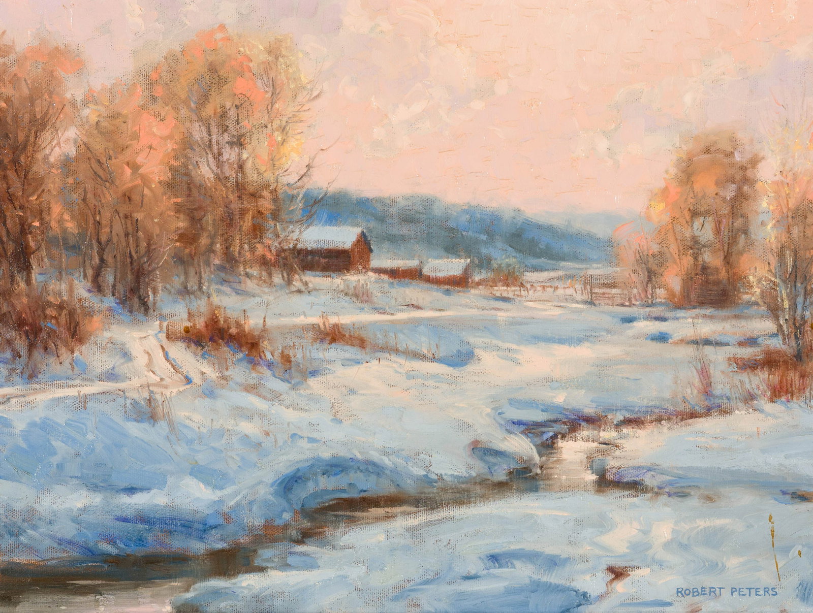 Robert Peters Landscape with Barn (1 of 3)