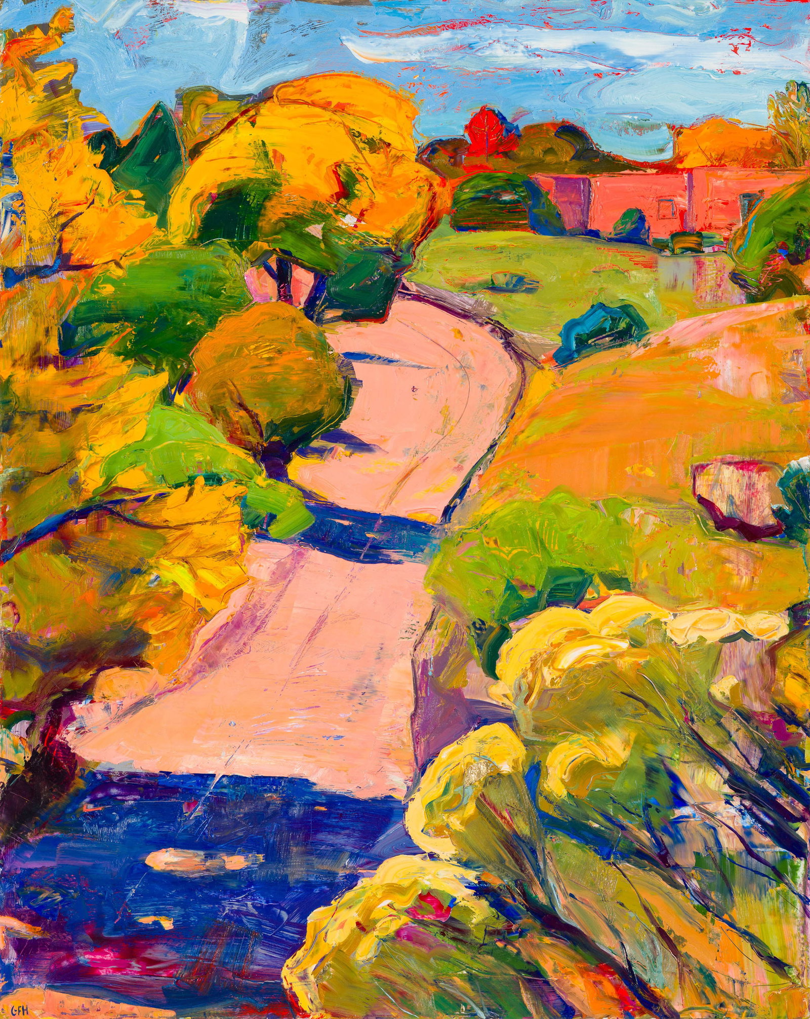 Gregory Frank Harris Autumn Arroyo (Santa Fe), 2018 (1 of 3)
