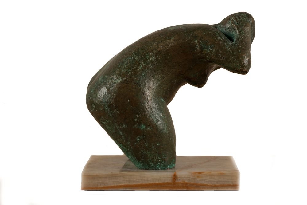 Francisco Zúñiga, "Bañista": Artist: Francisco Zúñiga Mexican 1912-1988 Title: Bañista Date: 1957/1959 Media: Bronze Edition: ed. of III Size: 6 x 6 x 3 Signed Zuniga 59, bottom