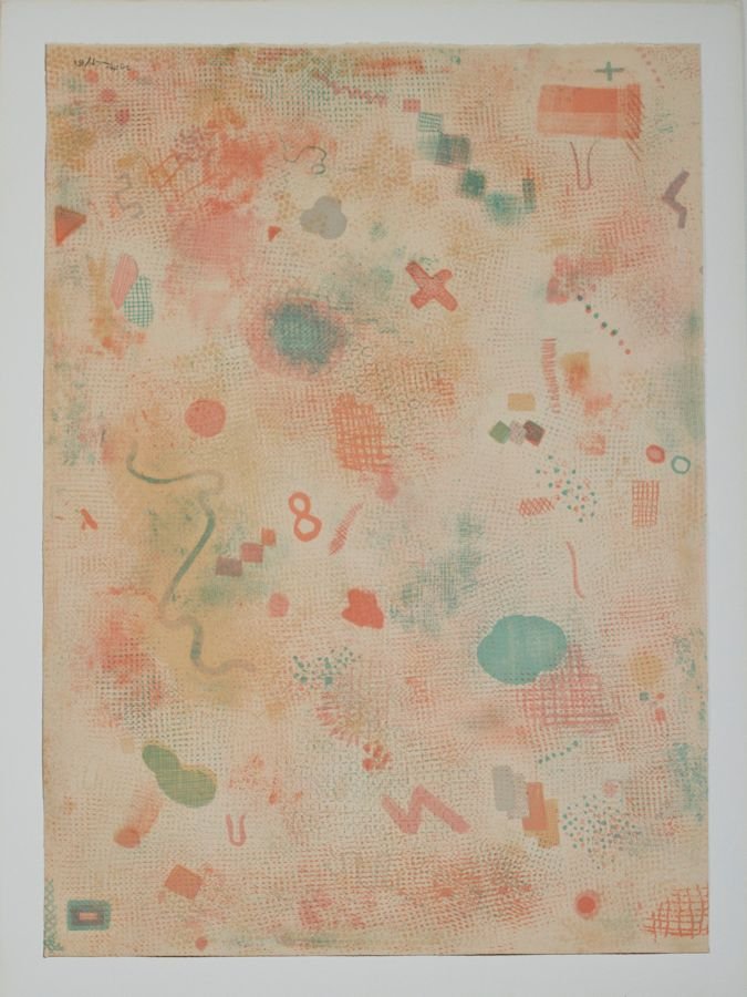 Robert Natkin, Untitled (Intimate Lighting Series): Robert Natkin (American, 1930-2010) Untitled (Intimate Lighting Series) Lithograph ed. 64 of 150 30 in x 22 in Signed Natkin, lower right