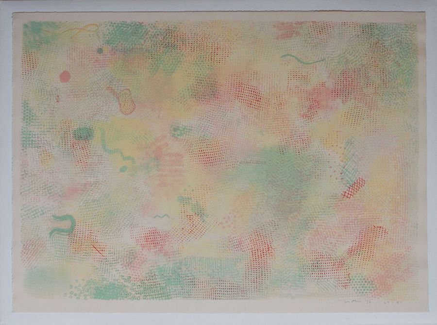 Robert Natkin, Intimate Lighting I: Robert Natkin (American, 1930-2010) Intimate Lighting I Lithograph ed. 27 of 150 23.5 in x 30.75 in Signed Natkin 72, lower right