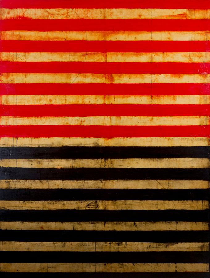 Robert Kelly, Tantra VIII: Robert Kelly (American, b. 1956) Tantra VIII mixed media on canvas 81.25 in x 61.25 in Signed Robert Kelly 1998, verso