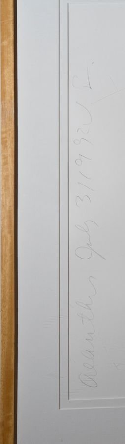 Donald Sultan, Acanthus: Donald Sultan (American, b. 1951) Acanthus Lithograph ed. 83 of 125 23 in x 23 in Signed Sultan July 31, 1992, left edge