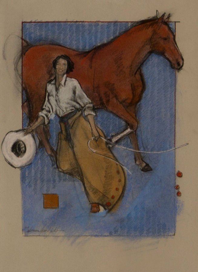 Donna Howell-Sickles  'Running Red Horse' (1 of 1)