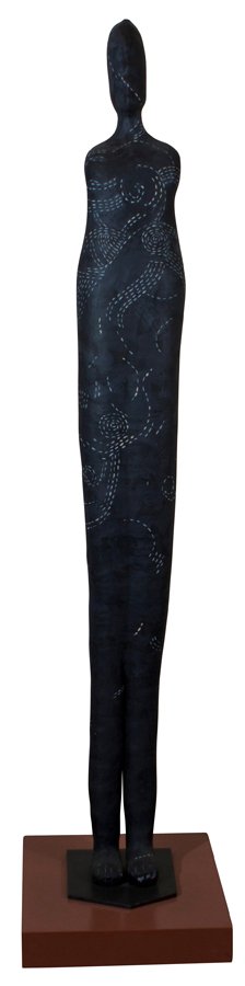 Christine Federighi 'Torso': Christine Federighi (American, 1949â€“2006) 'Torso' Ceramic , 66 x 8.75 x 11 (in). Unsigned.