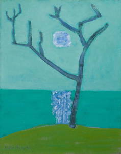 Milton Avery  'Bare Tree Green Sea'