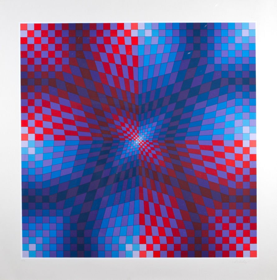 Victor Vasarely  'Untitled - Pauk Arny' (1 of 1)