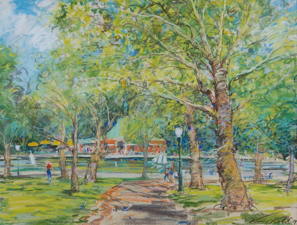 Kamil Kubik  'Central Park Small Boat Lake' (1 of 1)