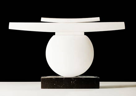 Ben Goo (American, b. 1922) 'Untitled': Ben Goo (American, b. 1922) 'Untitled' 1982 Marble; 22.25 x 36 x 6 (in) Unsigned
