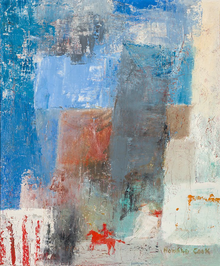 Howard Norton Cook (American, 1901-1980) 'Abstract with (1 of 1)