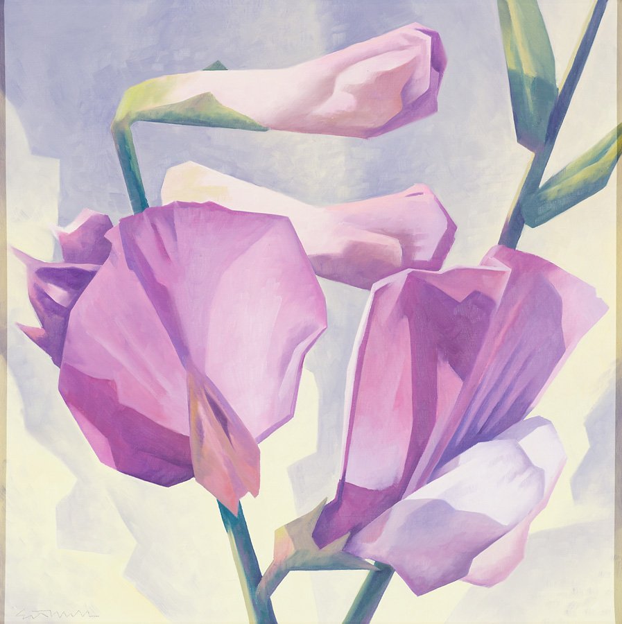 Ed Mell (American, b. 1942) 'Sweet Peas' (1 of 1)