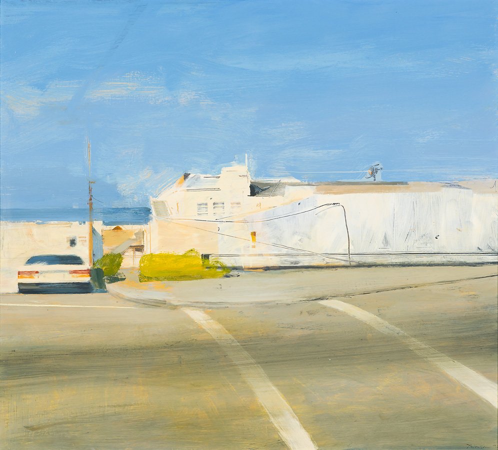 Ben Aronson (American, b. 1958) 'Hill Street with Ocean (1 of 1)