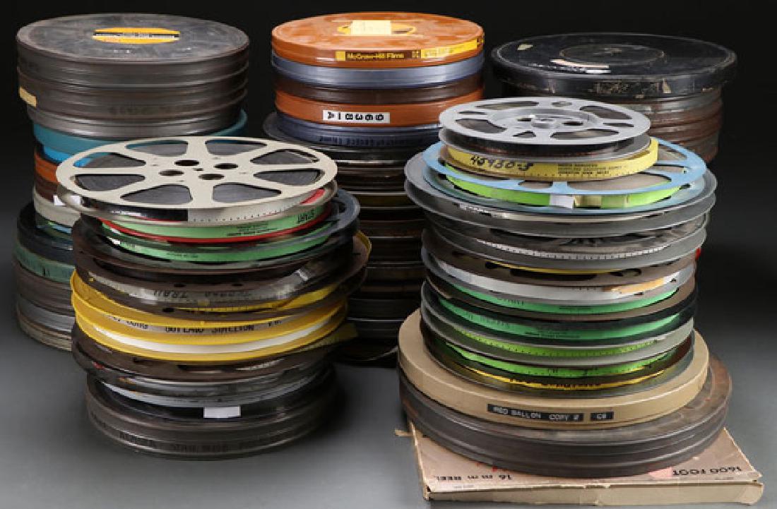 A COLLECTION OF 71 16 MM FILMS, MOSTLY MID 20TH C: A COLLECTION OF 71 16 MM FILMS, MOSTLY MID 20TH CENTURY. A large variety of mostly educational shorts, some documentary video, and some teleplays including Robin Hood the Mark. SHIPPING NOTICE: Jackso