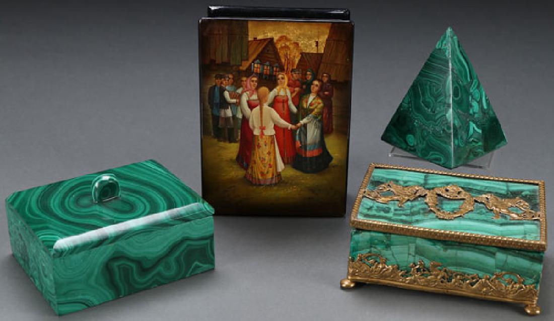 A GROUP OF RUSSIAN AND RUSSIAN STYLE DECORATIVE (1 of 1)