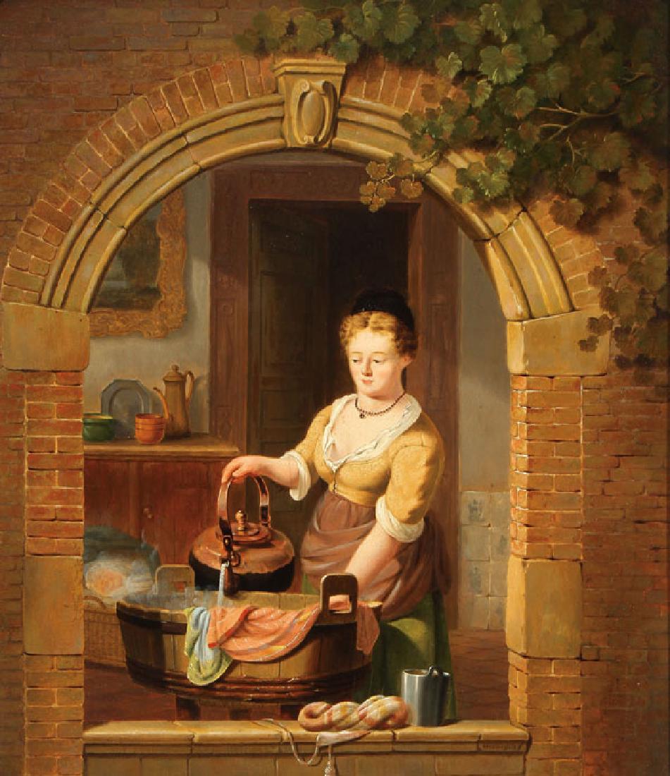 DUTCH INTERIOR SCENE, AFTER JAN HENDRIK VERHEIJEN (1 of 4)