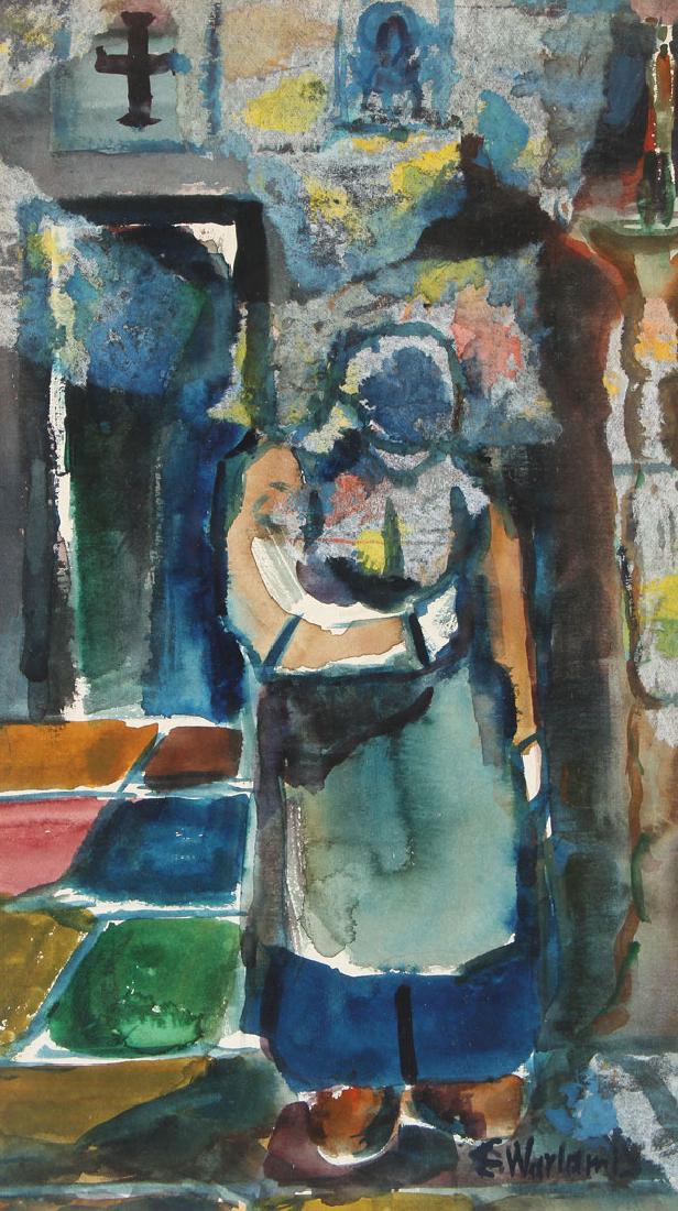 GREEK AUSTRIAN EFTHYMIOS (MAKIS) WARLAMIS MIXED MEDIA (1 of 3)