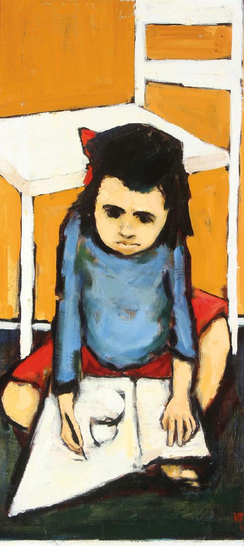 4 SWEDISH OIL PAINTINGS MOLLIE FAUSTMAN (1883-1966) (1 of 4)