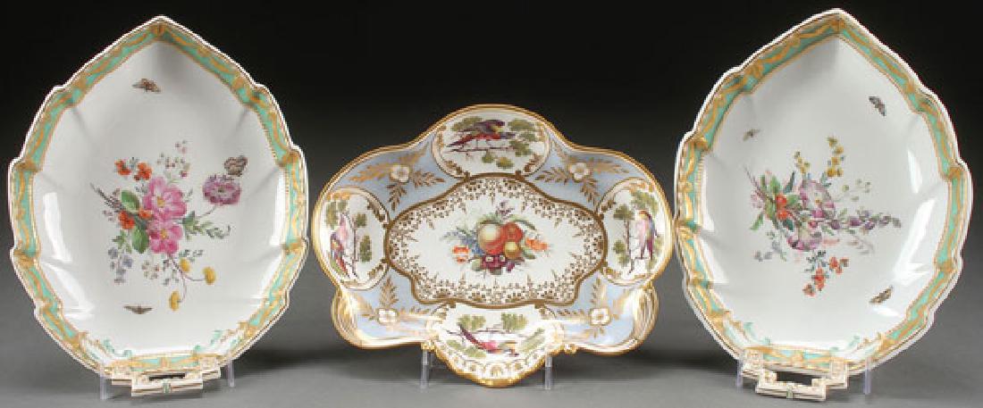3 GERMAN & ENGLISH PORCELAIN DISHES (1 of 3)